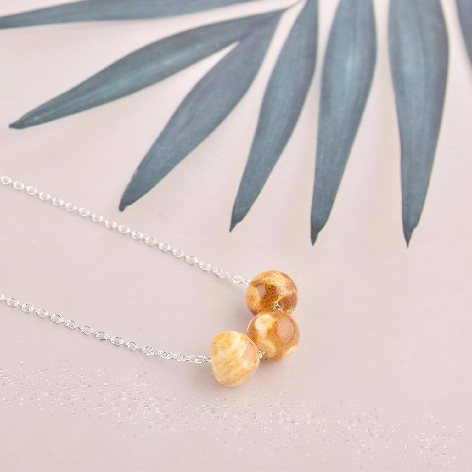 Dainty Bumble Bee Real Crystals Pendant Necklace, Protection Gemstone Necklace, Energy Healing Spiritual Crystals, Birthday, Gift for Women,