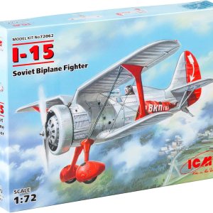 ICM Modelos I-15 Kit de construcción de caza biplano soviético ICM Modelos I-15 Kit de construcción de caza biplano soviético
