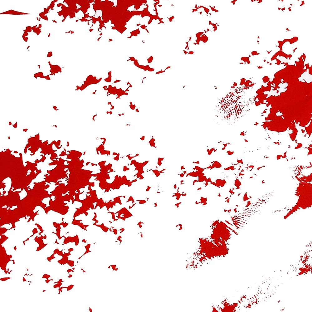 Delantal sangriento de Halloween Scary Blood Splattered Impreso Delantales Murder Butcher Bib