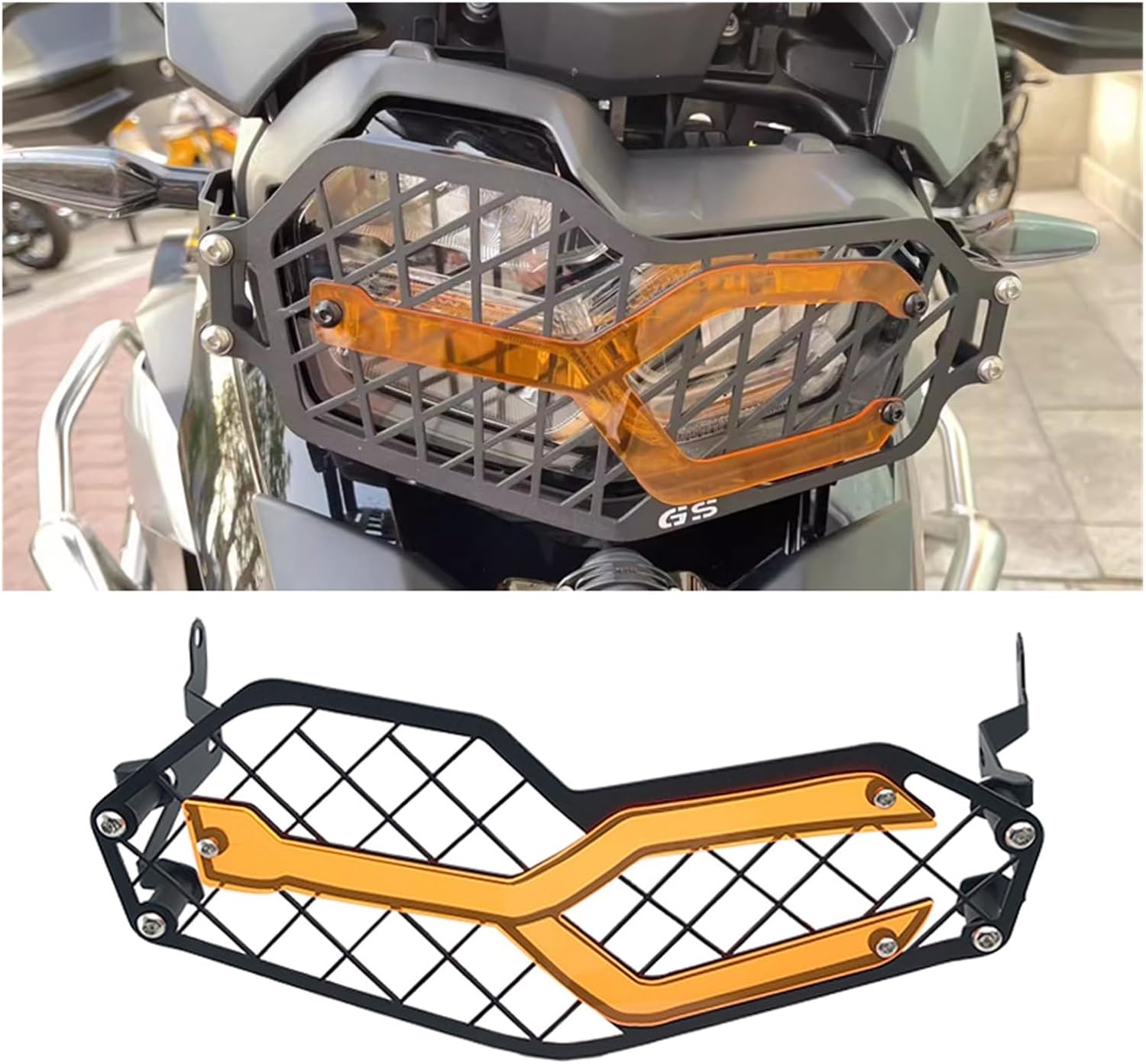for BM-&W F850GS F750GS F 850 GS F750GS 2018-2023 2022 Motorcycle Headlight Protector Head Lights Grille Protection Guard Cover Headlight Guard