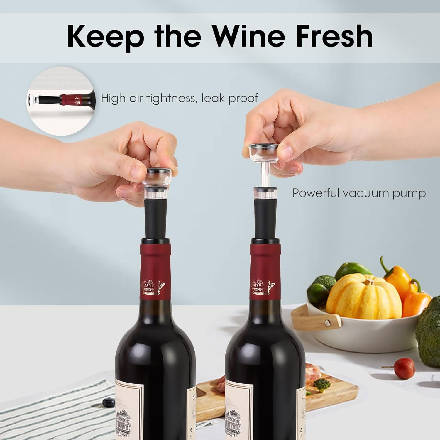Abridor de vino, regalo de aleación de zinc sacacorchos de ala premium abrebotellas de vino con abrebotellas multifuncional