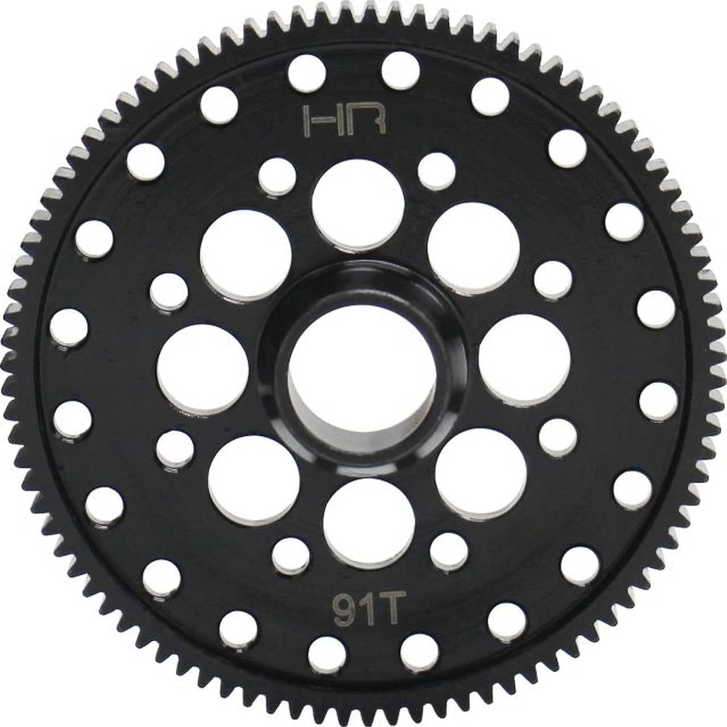 Hot Racing 91t 48p engranaje de acero Arrma 110 4×4 HRASATF891E piezas eléctricas de la opción del cochedel camión