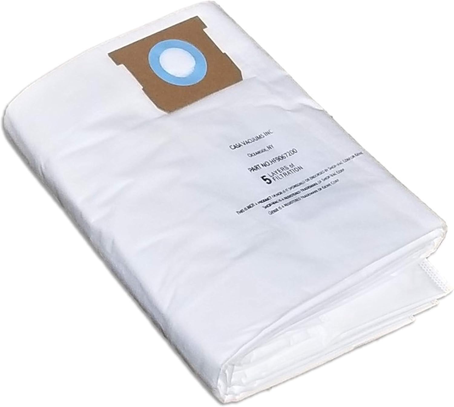3 bolsas HEPA de repuesto para unidades Shop-Vac de 10 a 14 galones. Sustituye a tipo I + tipo F 9067200 de alta eficiencia 9066200 bolsa desechable