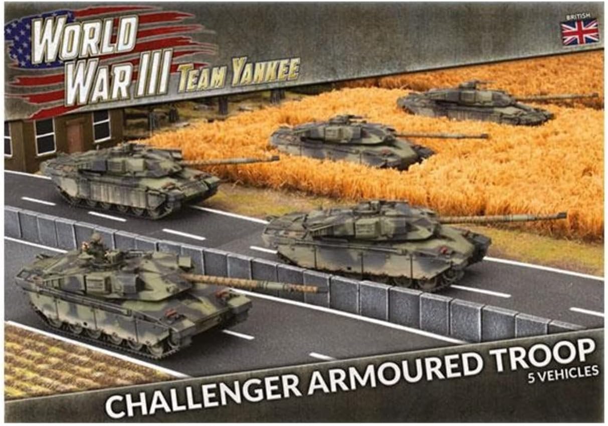 Equipo Yankee Challenger Tropa blindada por Battlefront British TBBX11
