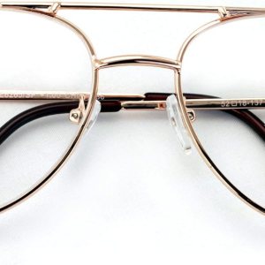 V.W.E. Gafas de lectura clásicas de metal – Lector de lágrima con bisagra de resorte V.W.E. Gafas de lectura clásicas de metal – Lector de lágrima con bisagra de resorte