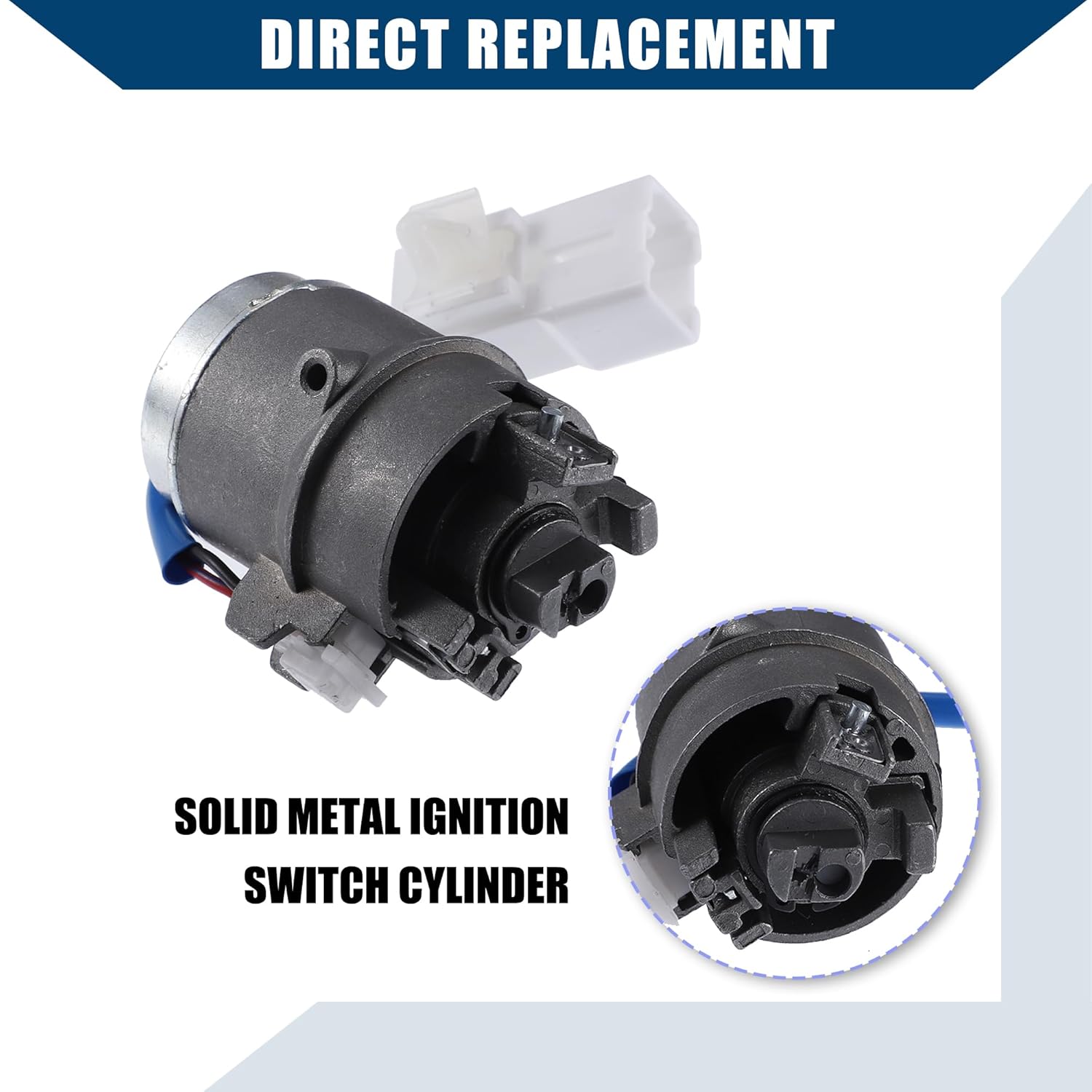 No.81920-1EA00 – Cilindro de bloqueo para interruptor de encendido de automóvil con 2 llaves para Hyundai Accent Sedan 2006-2011, juego de cilindros