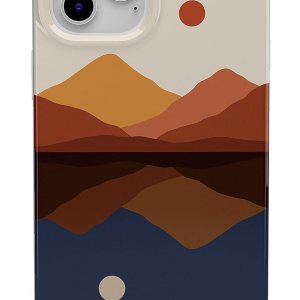 Casely Funda para iPhone 11 Pro Max  Los opuestos atraen  Funda de montaña con bloques de color de día y noche Casely Funda para iPhone 11 Pro Max  Los opuestos atraen  Funda de montaña con bloques de color de día y noche