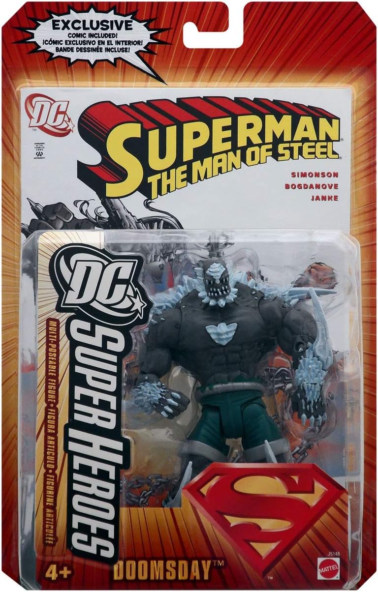 Mattel DC SUPERHEROES JUSTICE LEAGUE UNLIMITED DOOMSDAY Figura