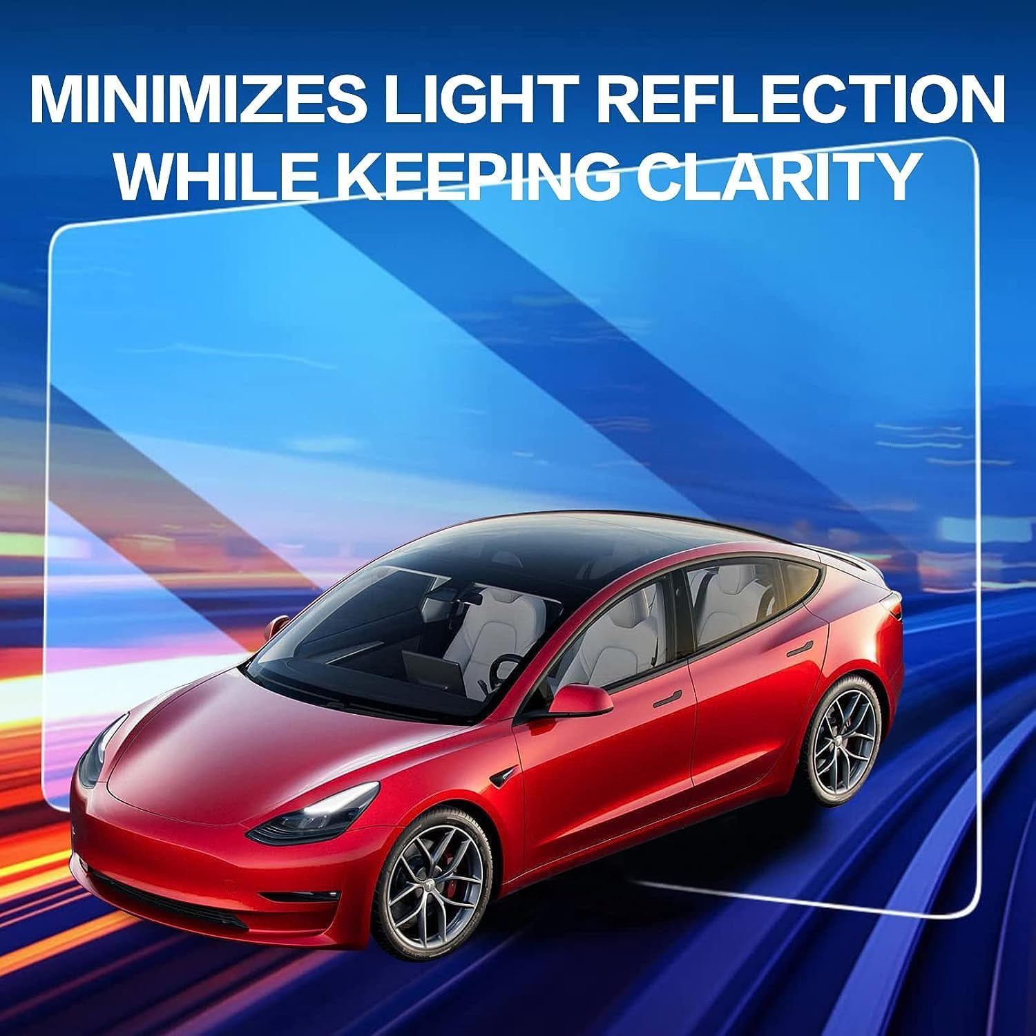 WSFSLJWDW 2 protectores de pantalla HD compatibles con Tesla Model 3 Model Y de 15 pulgadas, control central, pantalla táctil, navegación del