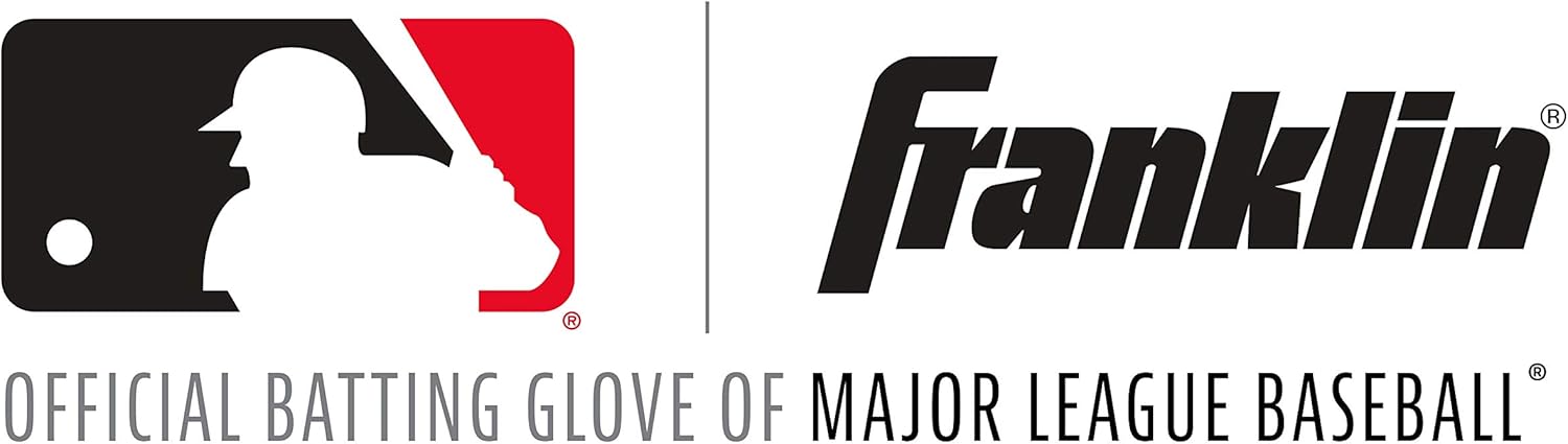 Franklin Sports MLB – Guantes de bateo de béisbol Powerstrap para adultos + jóvenes, guantes de bateo de béisbol para hombres + mujeres, guantes de