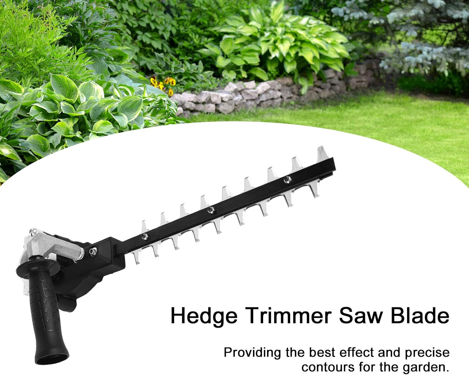 Fydun 9 Tooth H Trimmer Attachment Angle Grinder to H Trimmer Working Head Gardening Tools for Men and Women