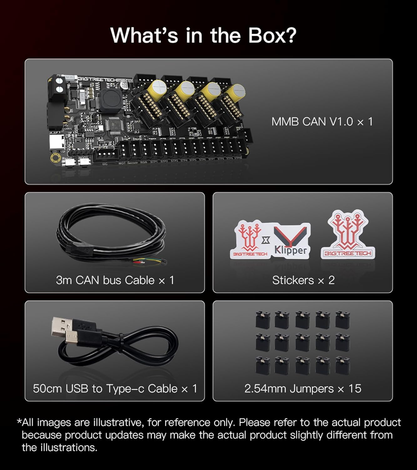 BIGTREETECH MMB CAN V1.0 – Placa para sistema Voron ERCF, tablero de control para alimentador de zanahoria de conejo enfurecido, soporte de