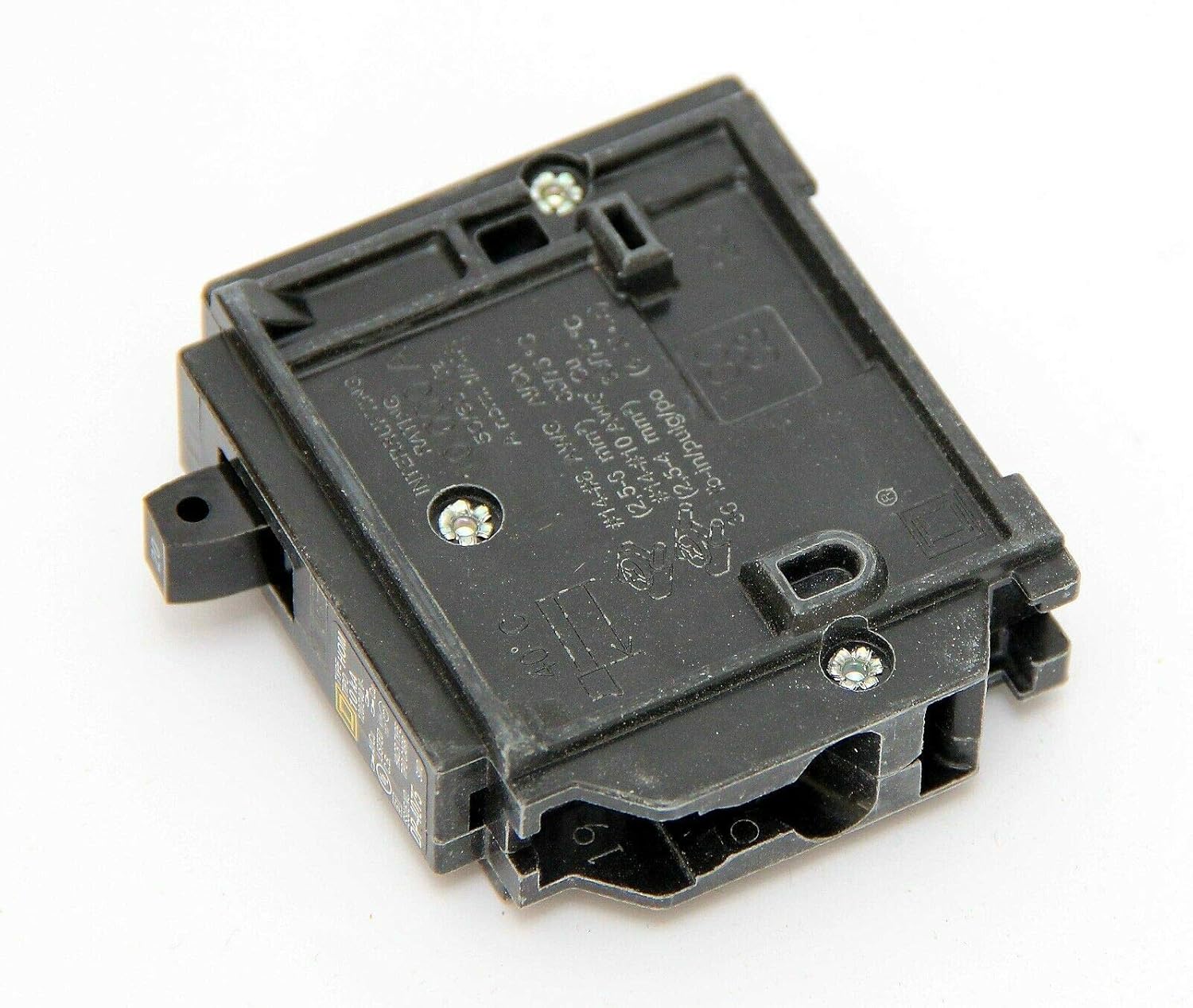 Caja de 10 Disyuntores enchufables Square D HOM120 1 polo 20A 120-240V