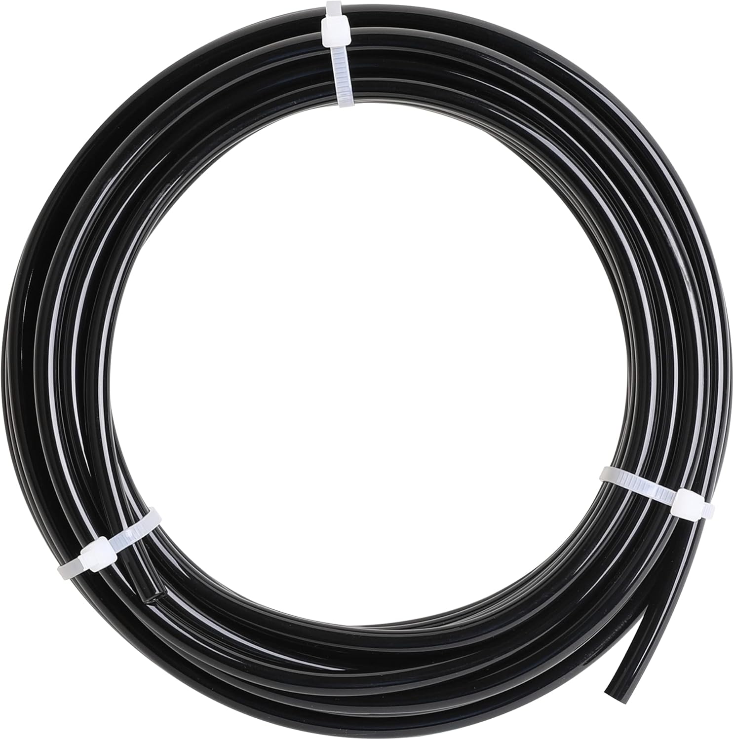 Hromee Tubo de línea de aire de 14 pulgadas (0.250 in) OD Tubo neumático de nailon 32.8 pies 32.8 ft manguera de aire para sistema de freno de aire