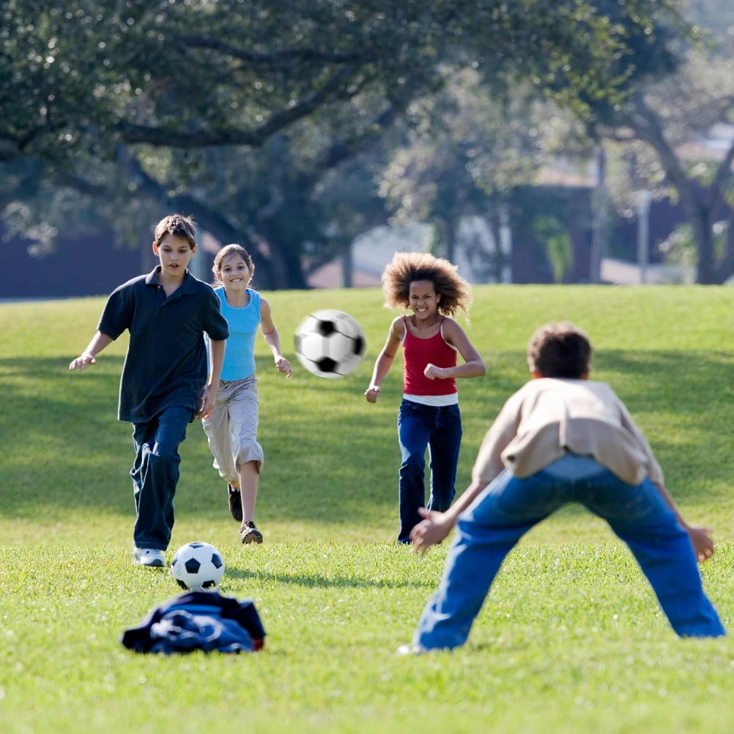 AMOR PRESENT 3 bolas inflables de 12 pulgadas, fútbol inflable para niños, pelotas de playa, recuerdos de fiesta para verano, piscina, juego de playa