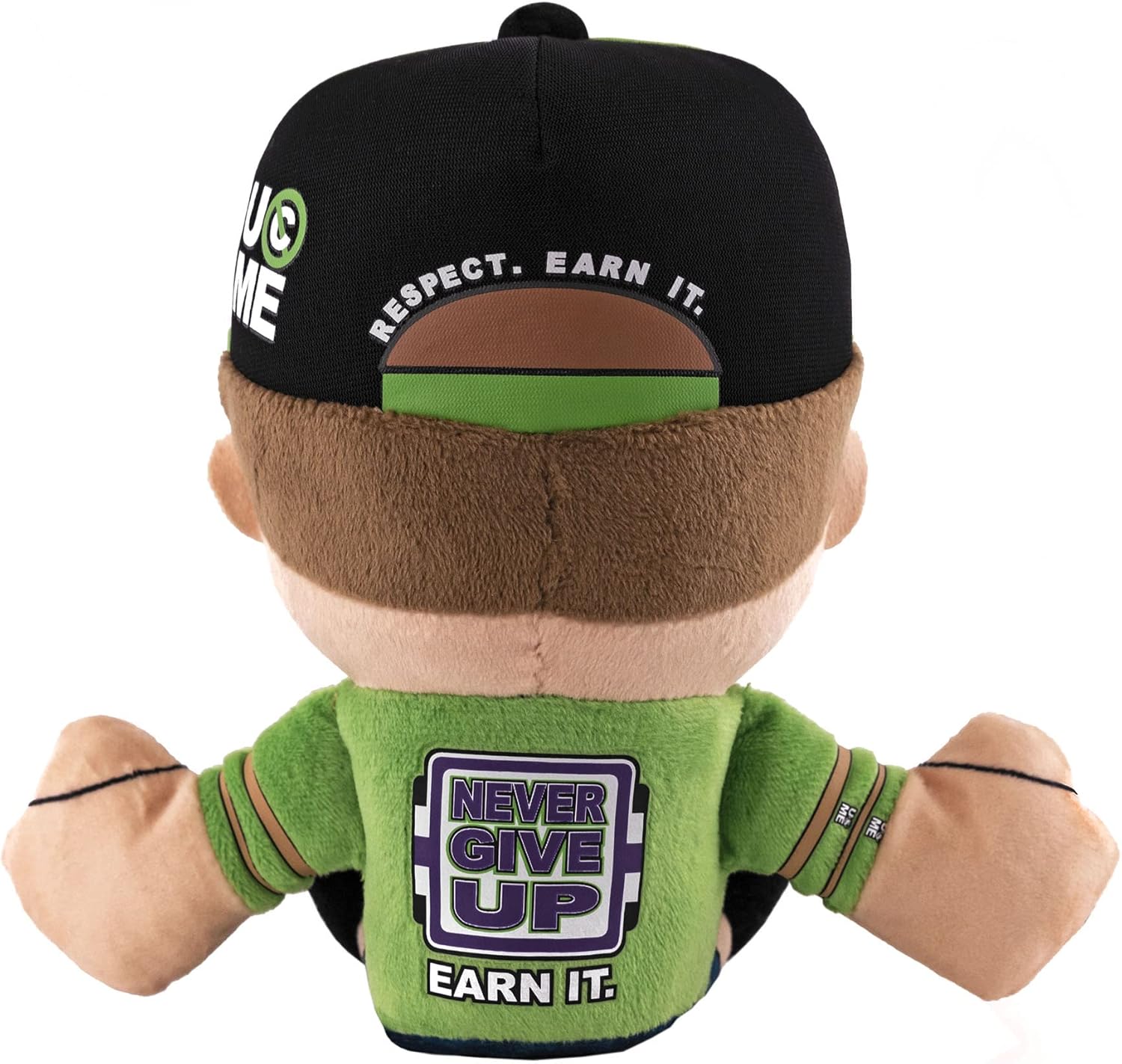 Bleacher Creatures WWE John Cena Bundle Figura de peluche de 10 pulgadas y peluche de Kuricha