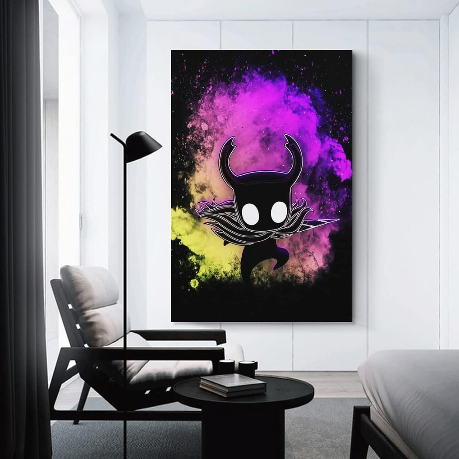 SNKB Póster de caballero hueco, pintura decorativa, lienzo, arte de pared, para sala de estar, dormitorio, 16 x 24 pulgadas (15.7 x 23.6 in)