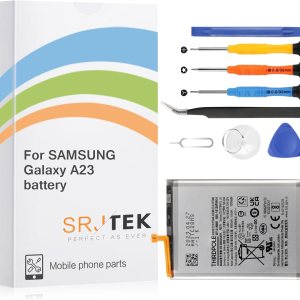 Reemplazo original de la batería para Samsung Galaxy A23 5GM52 5G EB-BM526ABY 5000mAh capacidad estándar SM-M526 SM-A236 batería incluye kit Reemplazo original de la batería para Samsung Galaxy A23 5GM52 5G EB-BM526ABY 5000mAh capacidad estándar SM-M526 SM-A236 batería incluye kit