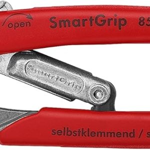KNIPEX Herramientas – Alicates para bomba de agua de ajuste automático (8501250US), 10 pulgadas, rojo KNIPEX Herramientas – Alicates para bomba de agua de ajuste automático (8501250US), 10 pulgadas, rojo