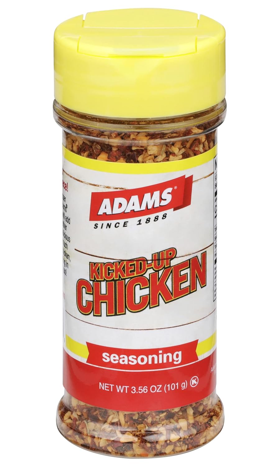 Adams Kicked-Up – Condimento para pollo, botella de 3.56 onzas (paquete de 1)