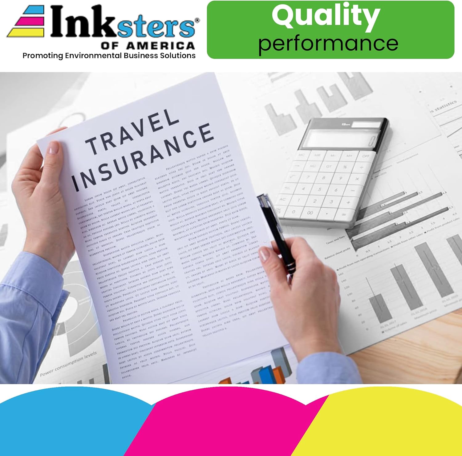 Inksters of America Dataproducts – Cinta de repuesto compatible para KX-P145 1124 1150 P1695