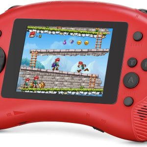 Juegos portátiles de mano para niños, juego de pantalla de 3.2 pulgadas, salida de TV, sistema de reproductor de juegos con vibración arcade, Juegos portátiles de mano para niños, juego de pantalla de 3.2 pulgadas, salida de TV, sistema de reproductor de juegos con vibración arcade,