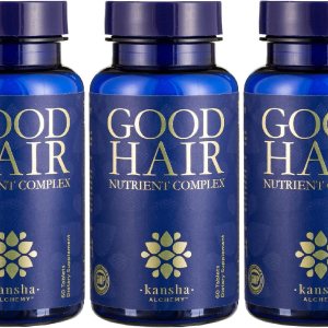 Kansha Alchemy Buen crecimiento del cabello (3 botellas) con bloqueador de DHT y biotina para un cabello más largo, más fuerte y saludable con ácido Kansha Alchemy Buen crecimiento del cabello (3 botellas) con bloqueador de DHT y biotina para un cabello más largo, más fuerte y saludable con ácido