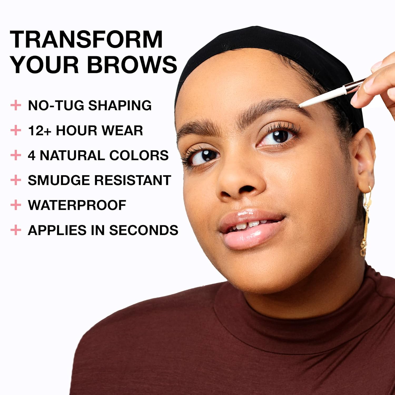 TatBrow Lápiz de cejas original PREMIER Micro Point  Maquillaje de cejas para cejas más completas, lápiz de cejas preciso e impermeable para cejas