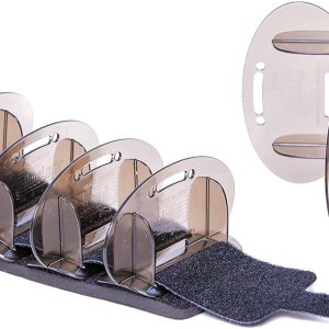 Aqualogix Juego de aletas híbridas de entrenamiento acuático de resistencia media, humo, puños acuáticos, guía de inicio rápido, pesos de agua para Aqualogix Juego de aletas híbridas de entrenamiento acuático de resistencia media, humo, puños acuáticos, guía de inicio rápido, pesos de agua para