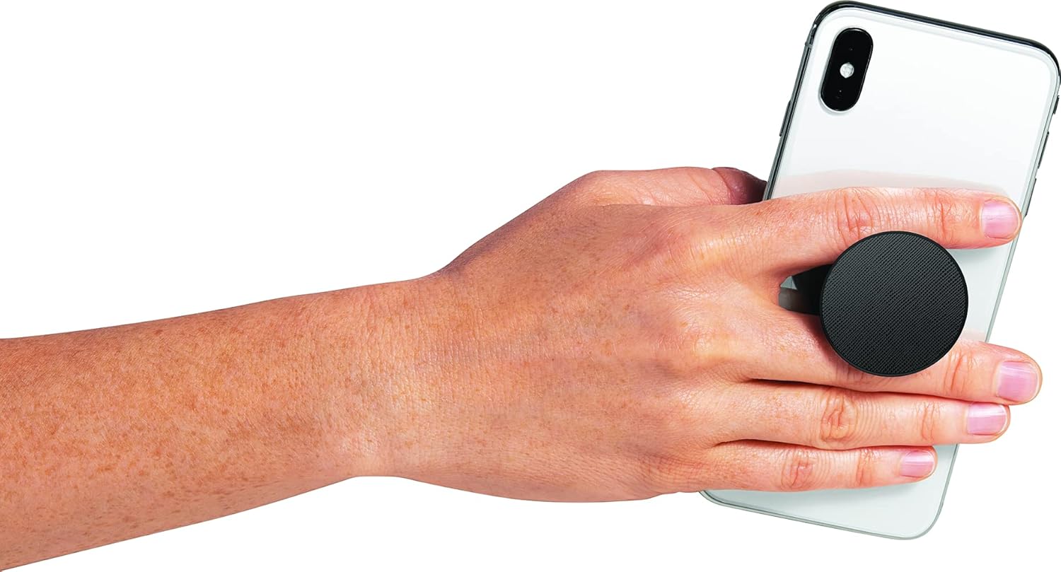 PopSockets Agarre para teléfono a base de plantas con soporte expandible, ecológico – Helecho