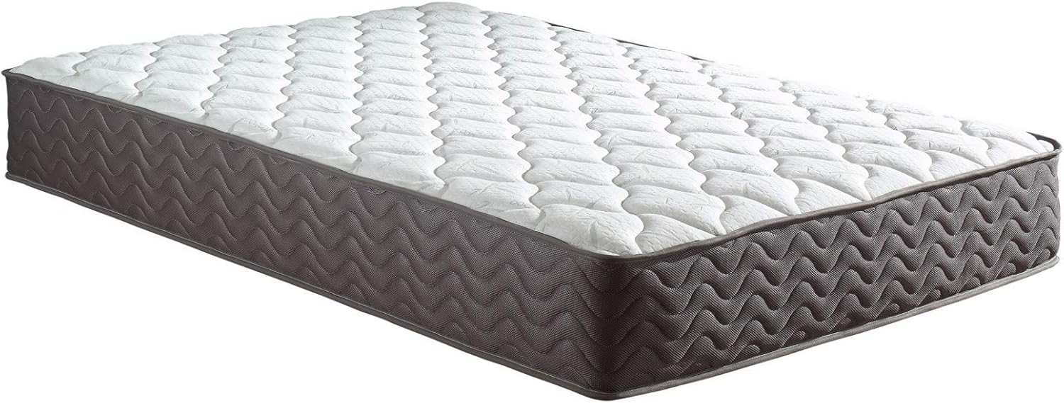 Swiss Ortho Sleep Colchón híbrido de espuma viscoelástica de 10 pulgadas y resortes interiores para un sueño fresco y alivio de la presión, colchón