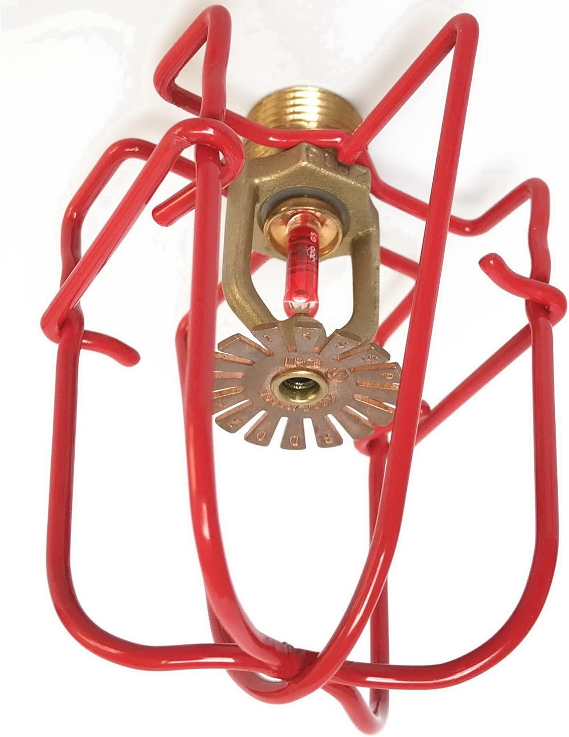 Jaula protectora de cabeza de rociador contra incendios de 12 pulgada para proteger la pared lateral, cubierta de cabeza de rociador colgante y