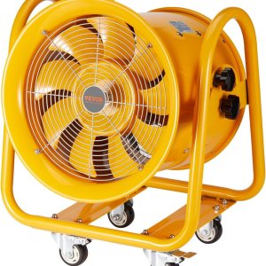 VEVOR Ventilador portátil a prueba de explosiones de 16 pulgadas, ventilador de escape de cilindro resistente de 4240 CFM con cable de alimentación VEVOR Ventilador portátil a prueba de explosiones de 16 pulgadas, ventilador de escape de cilindro resistente de 4240 CFM con cable de alimentación