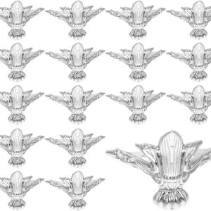 OSALADI Piernas de repuesto para muebles, 20 piezas, caja de pies antiguos, aleación de zinc, pan vintage OSALADI Piernas de repuesto para muebles, 20 piezas, caja de pies antiguos, aleación de zinc, pan vintage