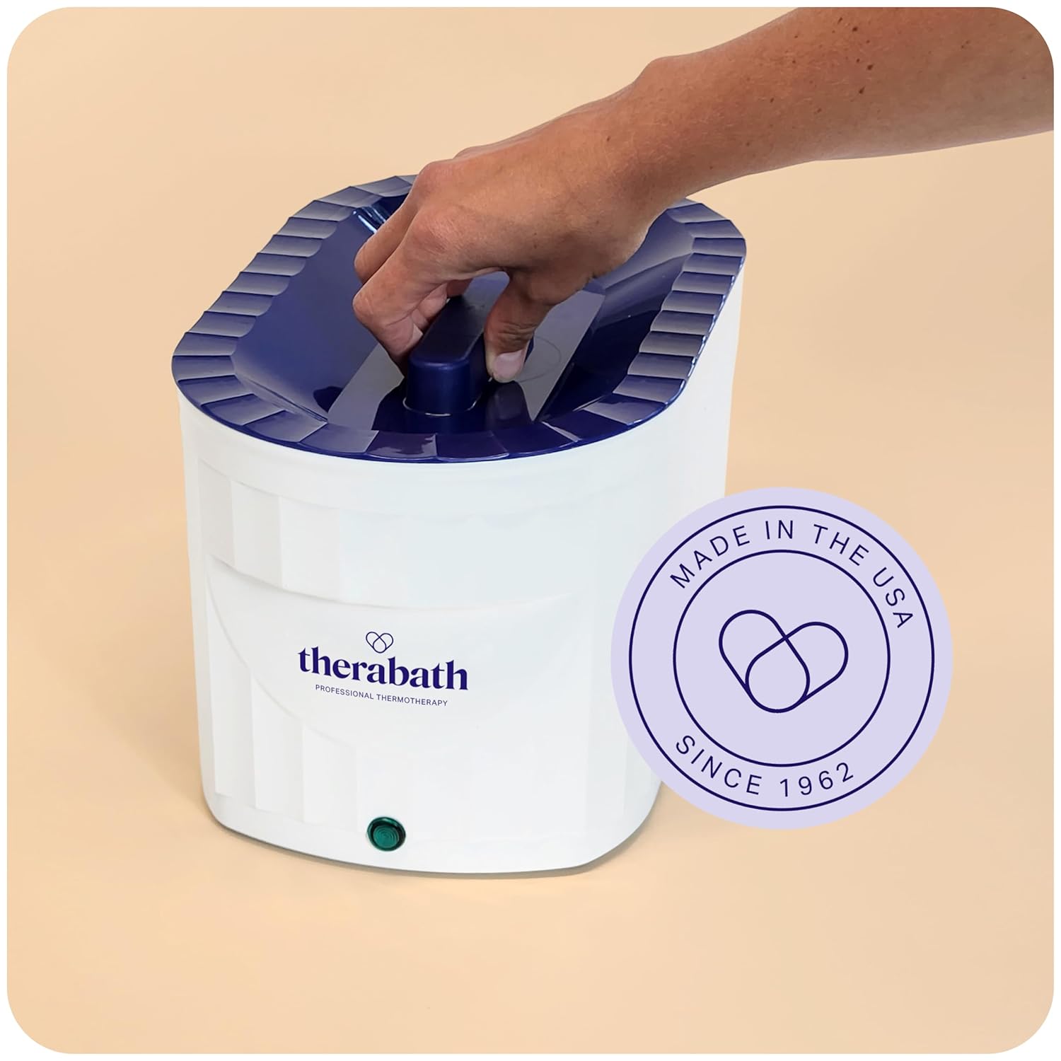 Therabath Termoterapia profesional TB6 de cera de parafina para baño, ayuda a aliviar la artritis y la rigidez muscular, terapia de calor para