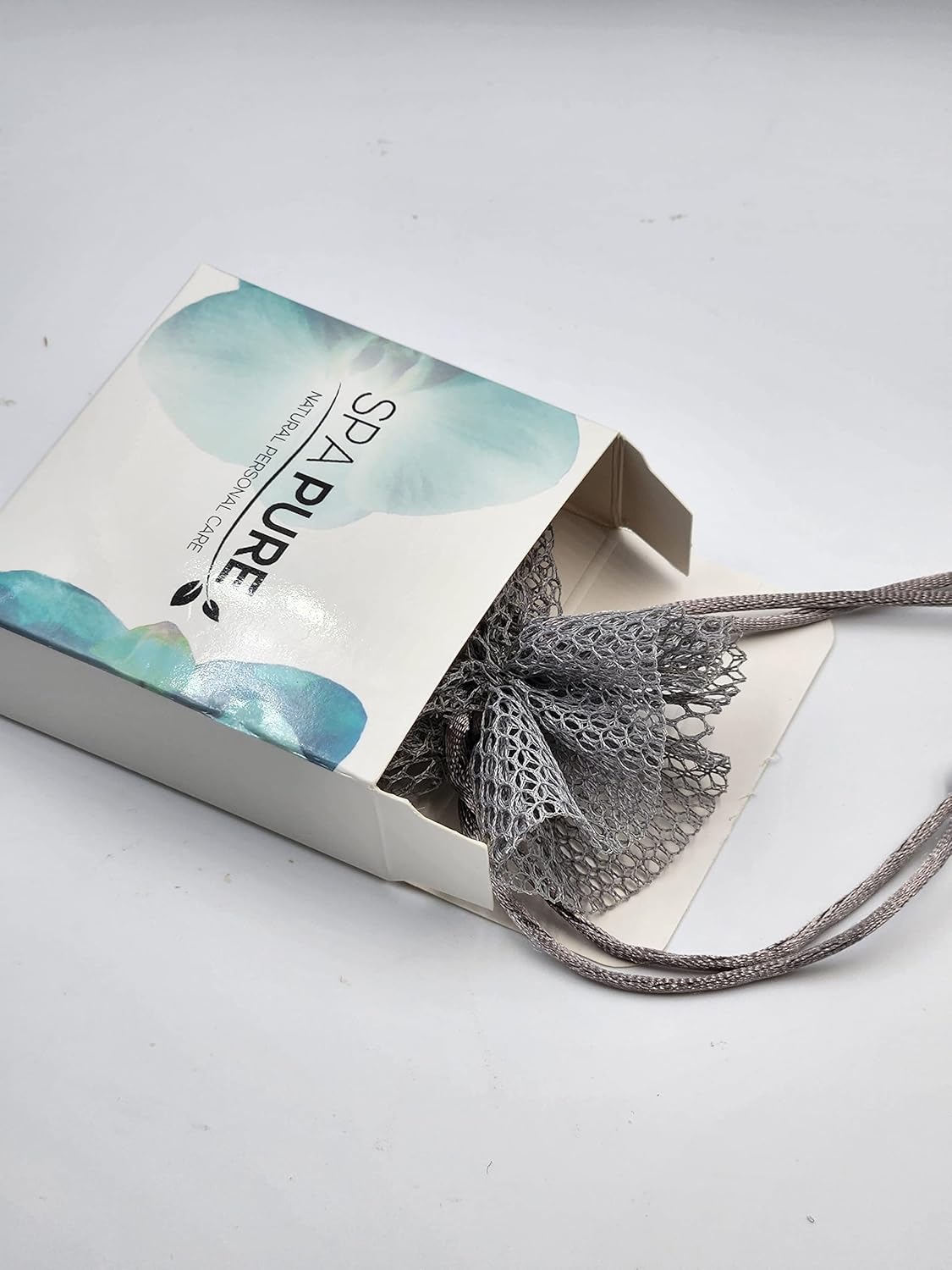 Vaporizadores de ducha de aceite esencial XL con bolsa de vapor de ducha de malla y caja laminada brillante. (Patchouli Mint)