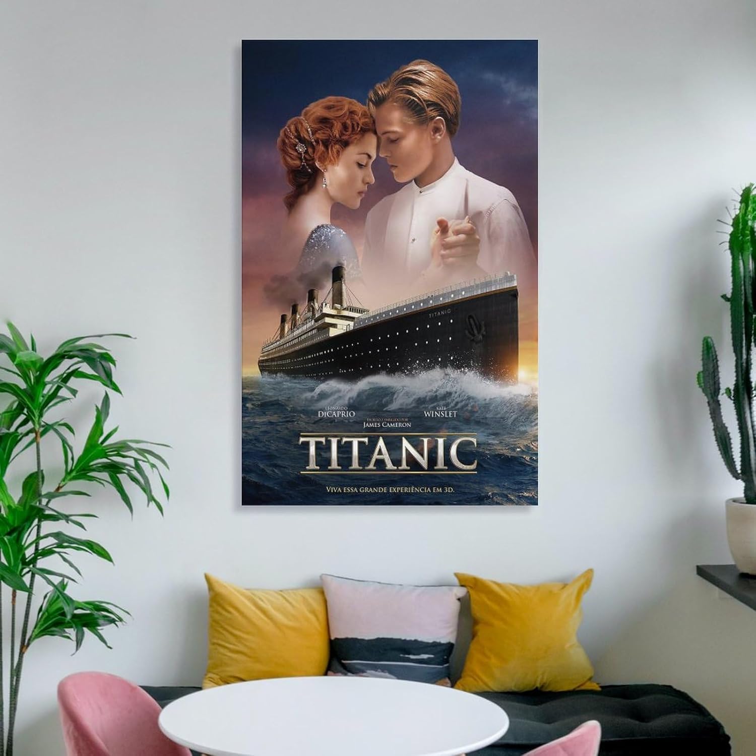Póster de película Titanic (3) impresiones artísticas en lienzo para decoración de pared, decoración de habitación, decoración de dormitorio,
