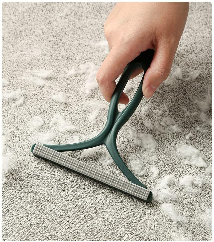Removedor de pelusa portátil para bolas de pelo, depilación portátil de perros y gatos, removedor de pelo de mascotas, polvo, raspador de alfombras,
