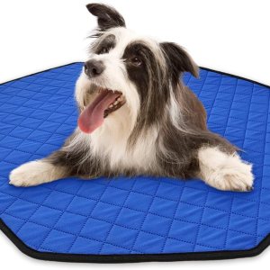 TiereCare Tapete para corralito para perros, almohadilla para orina para cachorros, gatos, forma octágona, antideslizante, lavable, almohadillas de TiereCare Tapete para corralito para perros, almohadilla para orina para cachorros, gatos, forma octágona, antideslizante, lavable, almohadillas de