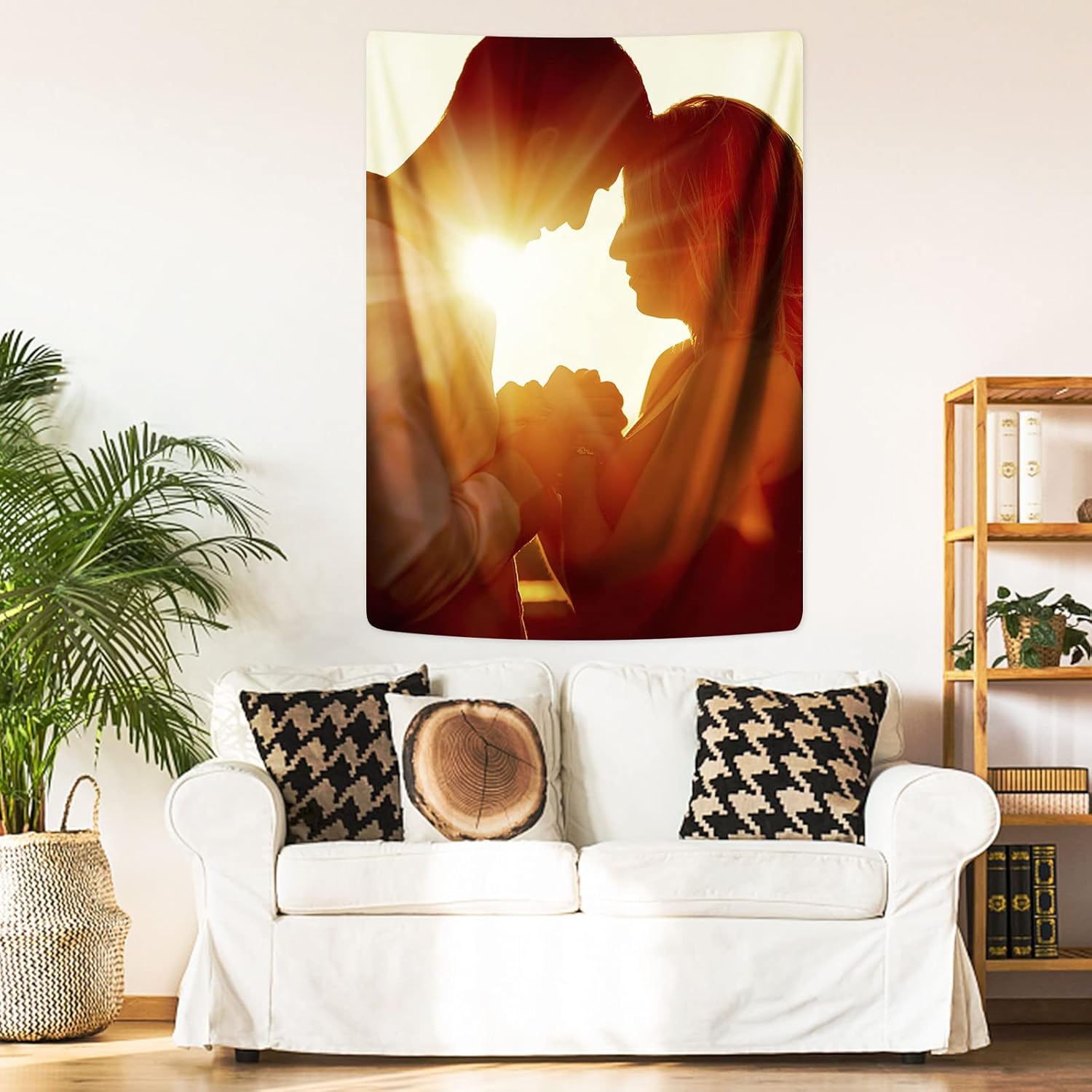 Livole Tapiz personalizado, tapiz personalizado, tapiz personalizado, carga de imagen, texto, divertido tapiz de pared para el hogar (29 x 37
