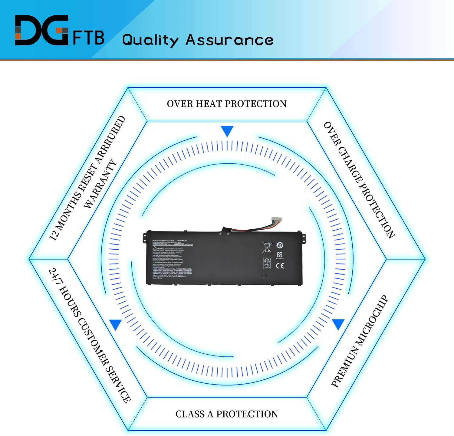 DGFTB AP19B8K – Batería para portátil Acer Aspire A315-23 A315-58 A317-52 A317-53 A514-53 A515-56 Swift 3 SF314-42 SF314-57 TravelMate P2 TMP214-51