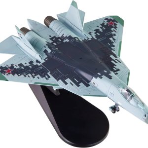 Fighter Jet Modelo 1100 Escala SU-57 Modelo fundido a troquel Aviones Modelo de aviones de combate Falcon Fighter Modelo pintado a presión Modelo de Fighter Jet Modelo 1100 Escala SU-57 Modelo fundido a troquel Aviones Modelo de aviones de combate Falcon Fighter Modelo pintado a presión Modelo de