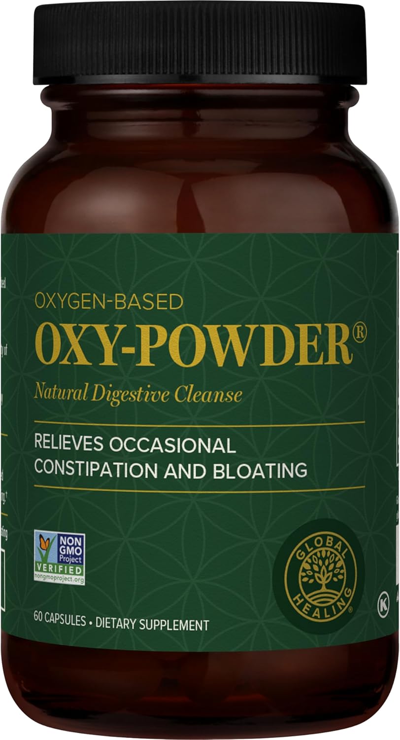 Global Healing Oxy-Powder – Limpieza de colon y desintoxicación, limpiador de colon y desintoxicación para pérdida de peso, alivio del estreñimiento Global Healing Oxy-Powder – Limpieza de colon y desintoxicación, limpiador de colon y desintoxicación para pérdida de peso, alivio del estreñimiento