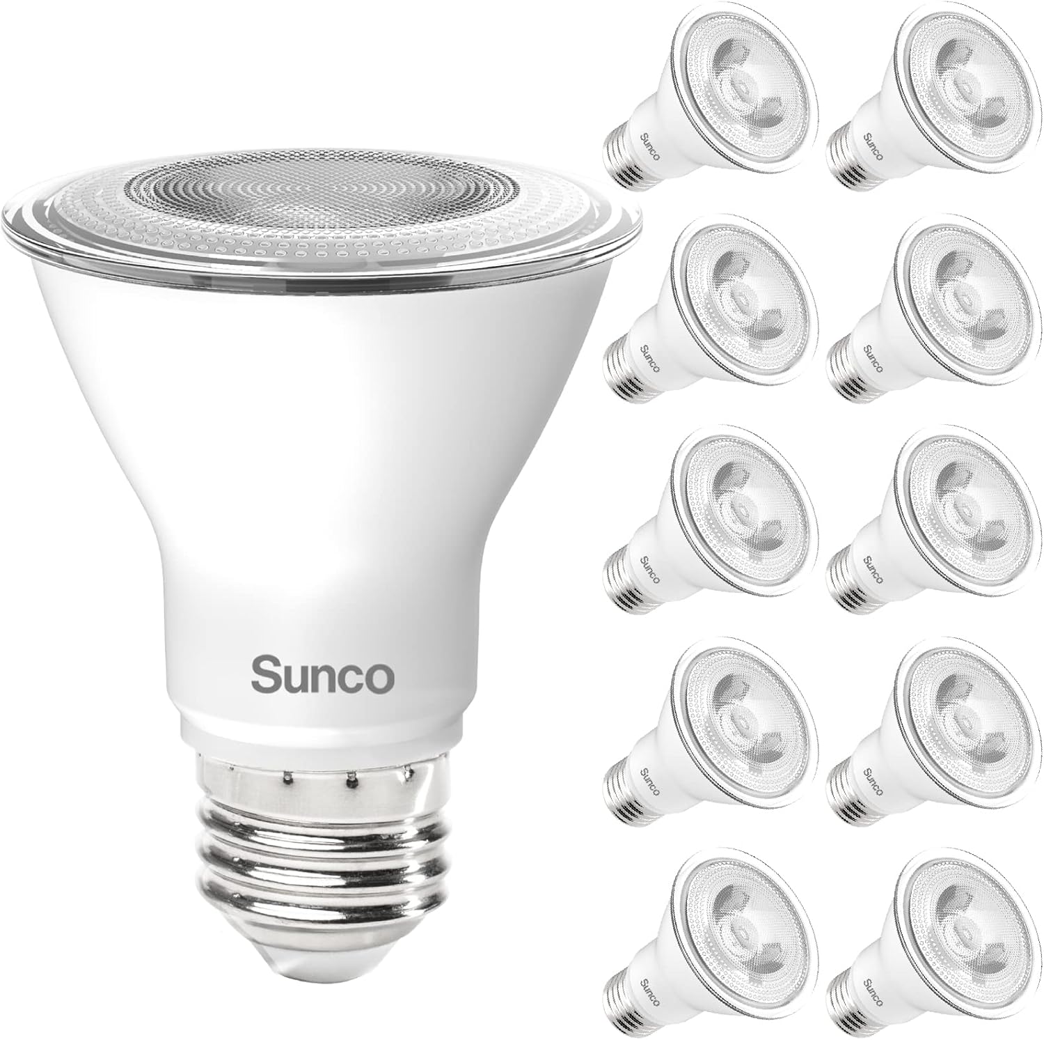 PAR20 Bombilla LED 7W Multicolor, varios tamaños