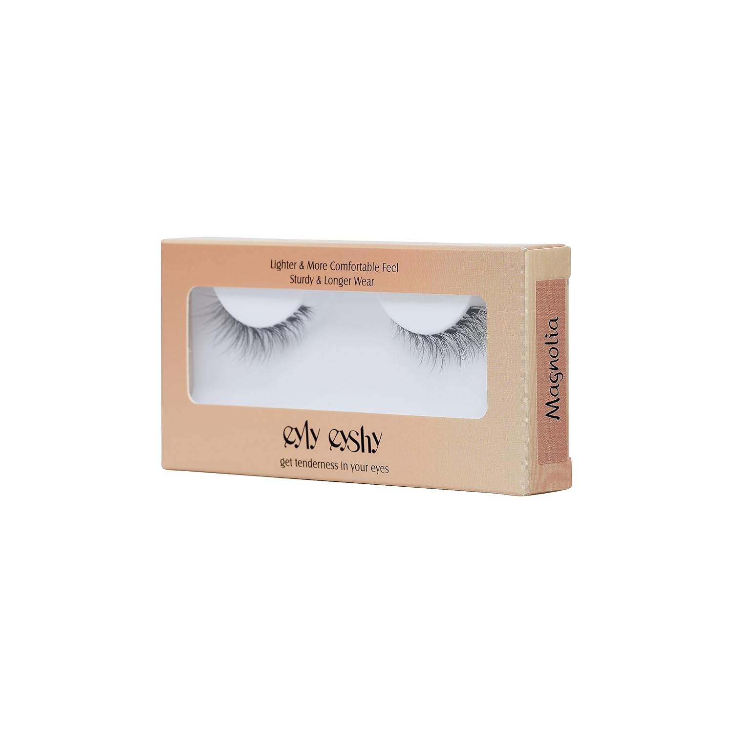 EYLY EYSHY Pestañas postizas naturales, pestañas postizas de ojo de gato, reutilizables, 3D, banda transparente, pestañas esponjosas con pegamento,