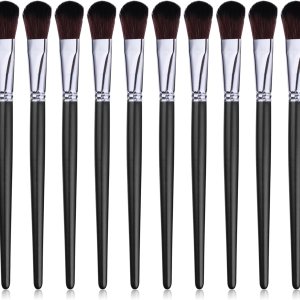 10 pinceles para fregona para pintura acrílica, pinceles ovalados de 1 pulgada, pinceles de pintura para acuarela, pintura al óleo y arte facial y 10 pinceles para fregona para pintura acrílica, pinceles ovalados de 1 pulgada, pinceles de pintura para acuarela, pintura al óleo y arte facial y