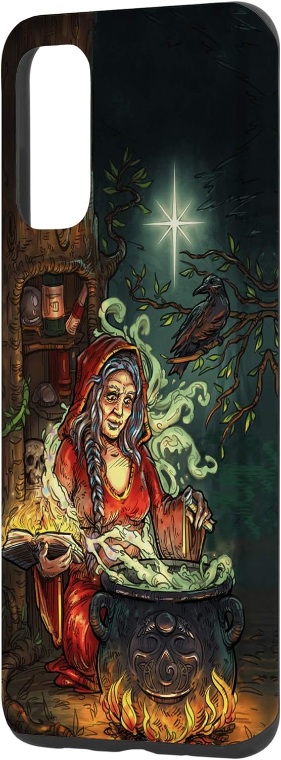 Galaxy S20 La diosa Cerridwen La estrella Tarot Card Wiccan Pagan Witch Case