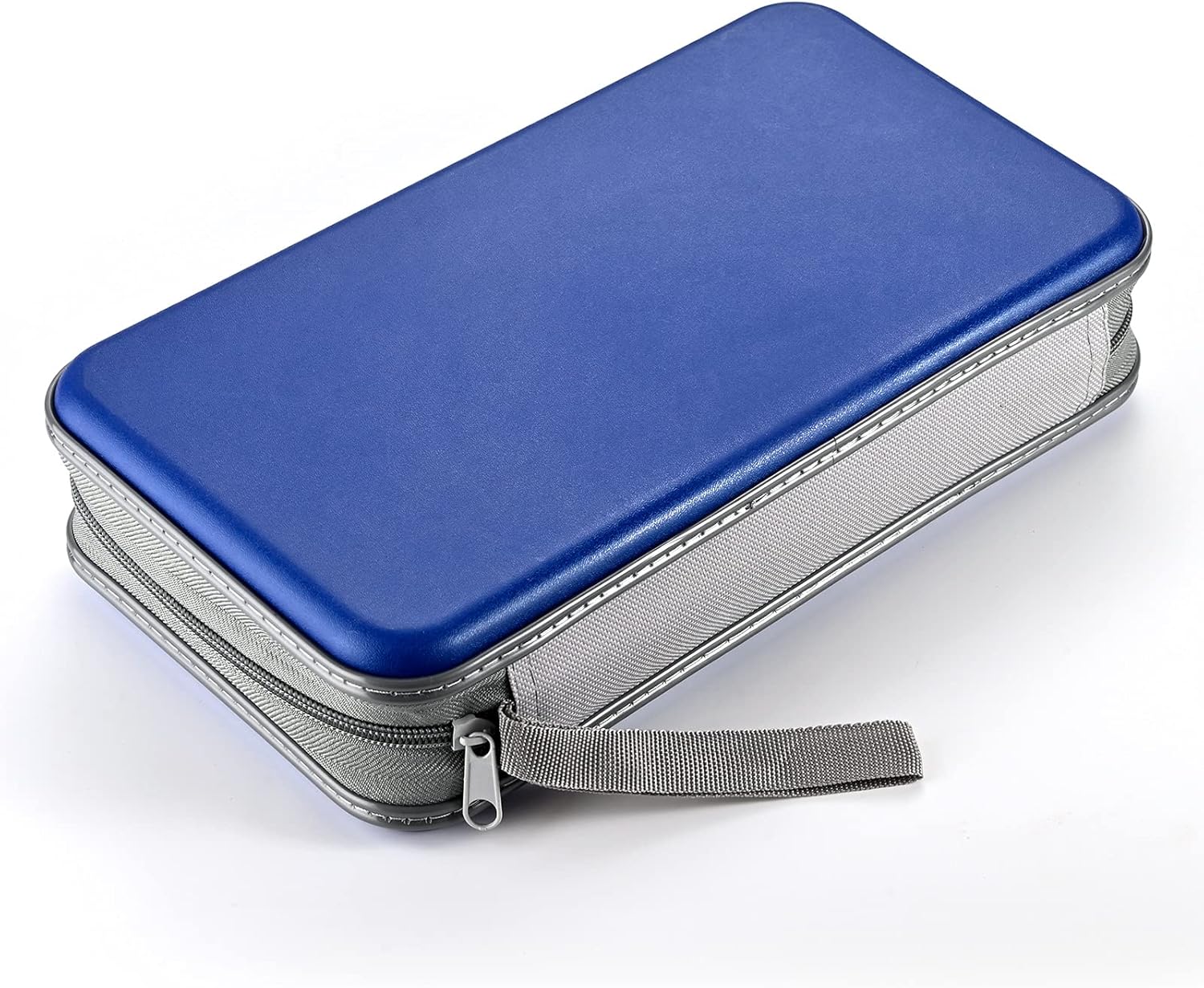 Funda para DVD, estuche portátil para CD de capacidad para 96, soporte de almacenamiento de plástico duro para DVD, CD, cartera, organizador para
