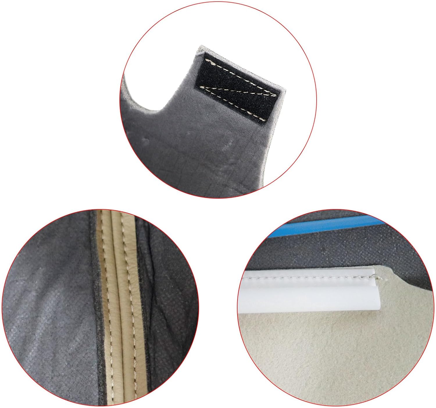 Fundas de asiento de repuesto para parte inferior y trasera de ambos lados, color marrón #333, de piel de microfibra, aptas para Chevy Silverado
