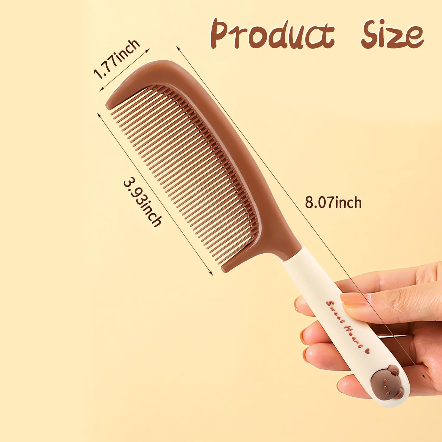 2 cepillos de pelo para niños, antiestáticos, desenredantes, fáciles de desenredar con facilidad, peine sin dolor para hombres, mujeres, peinado
